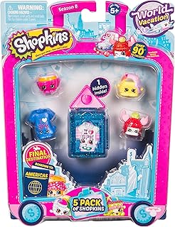 Shopkins 5 sztuk - seria 8 Amerykanów