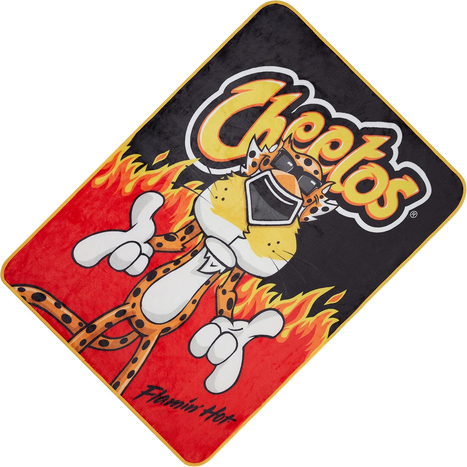 Buy Chester Cheetah Cheetos Fleece Throw Blanket Flamin Hot Cheetos