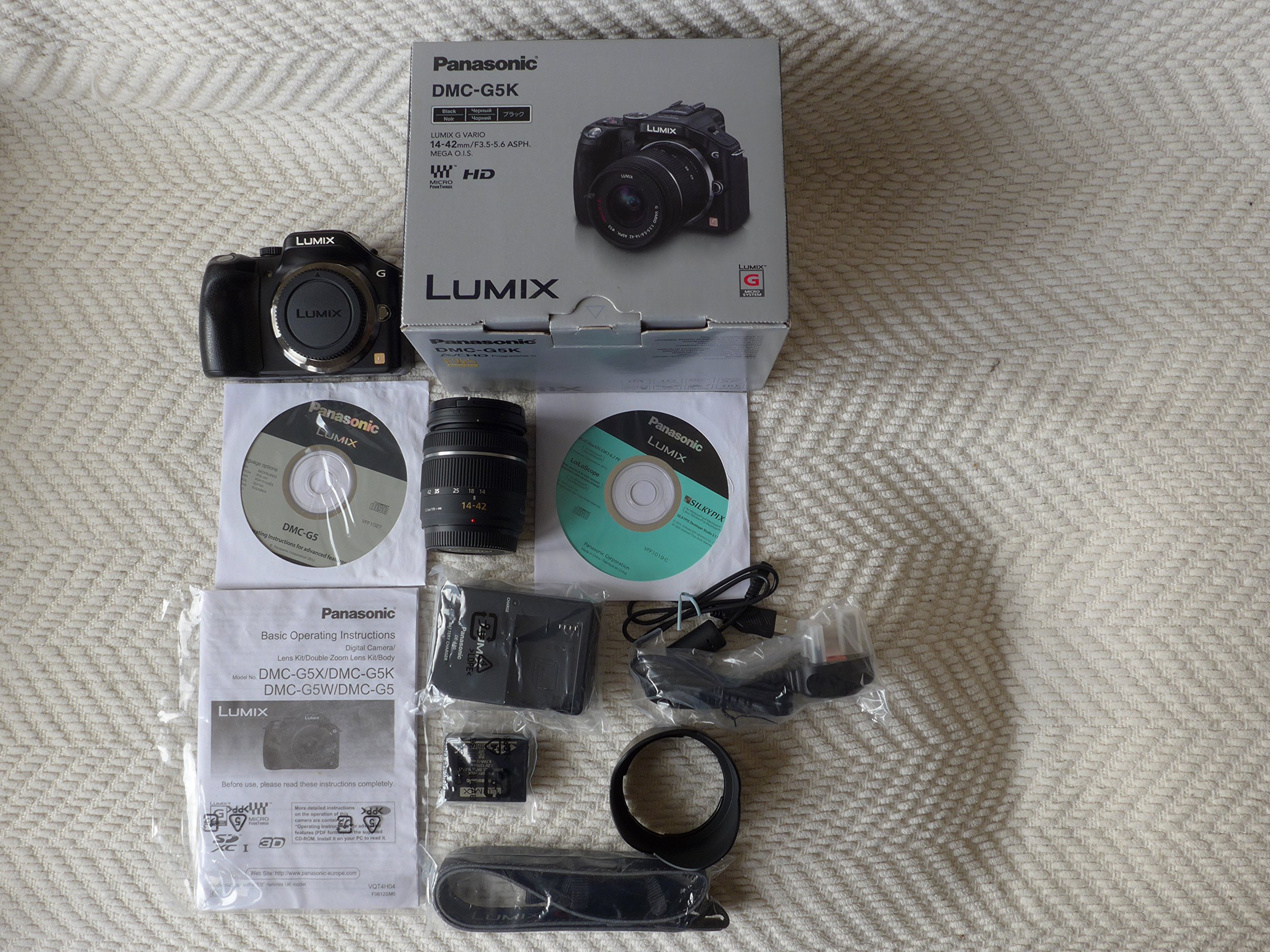 Panasonic Lumix G5 Compact Interchangeable Lens Digital Camera