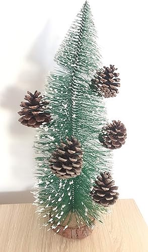 Miniatura 5 de PineCones - Paquete alto a granel, totalmente naturales, piñas grandes y piñas de pino naturales perfectas para adornos colgantes de Navidad (3-4.3