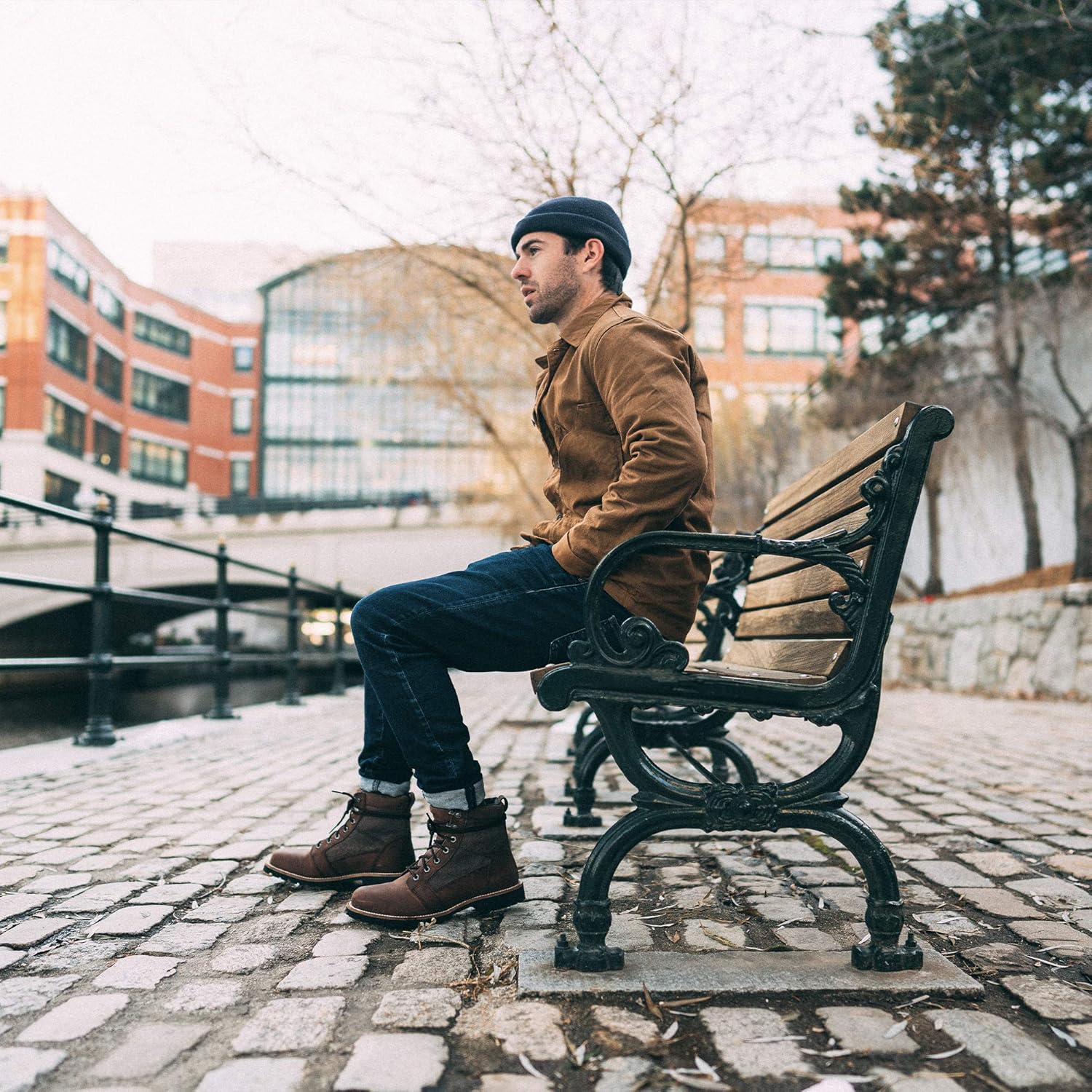 Kodiak Men's Thane Waterproof Lifestyle Boot 10 Gold