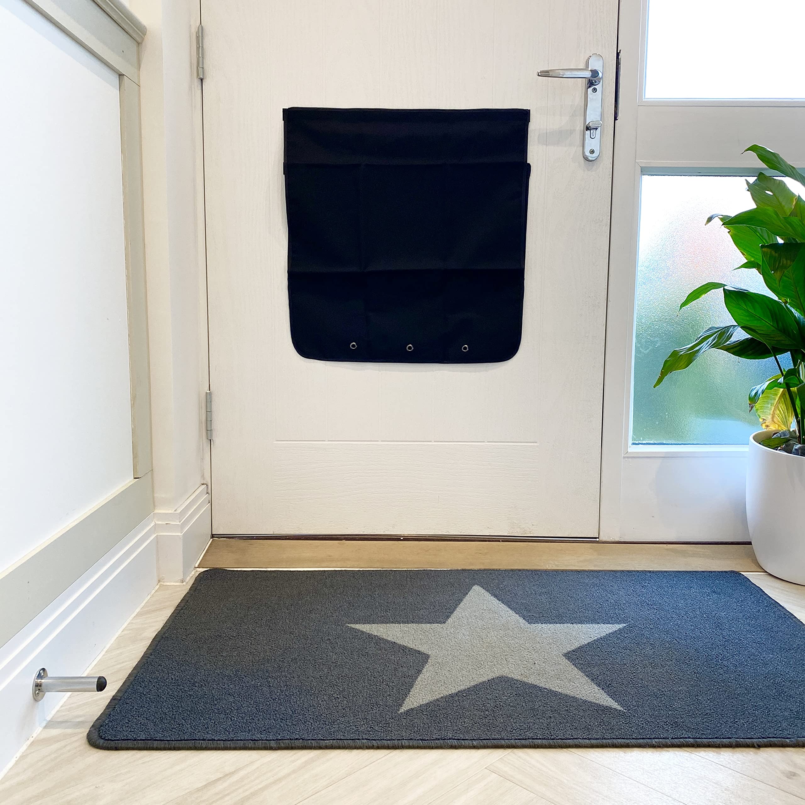 Sponsored Ad – Dog Proof Letter Catcher Bag for Letterbox – Large Mail Catcher (53 × 50 cm), No Screws Adhesive Letterbox Bag