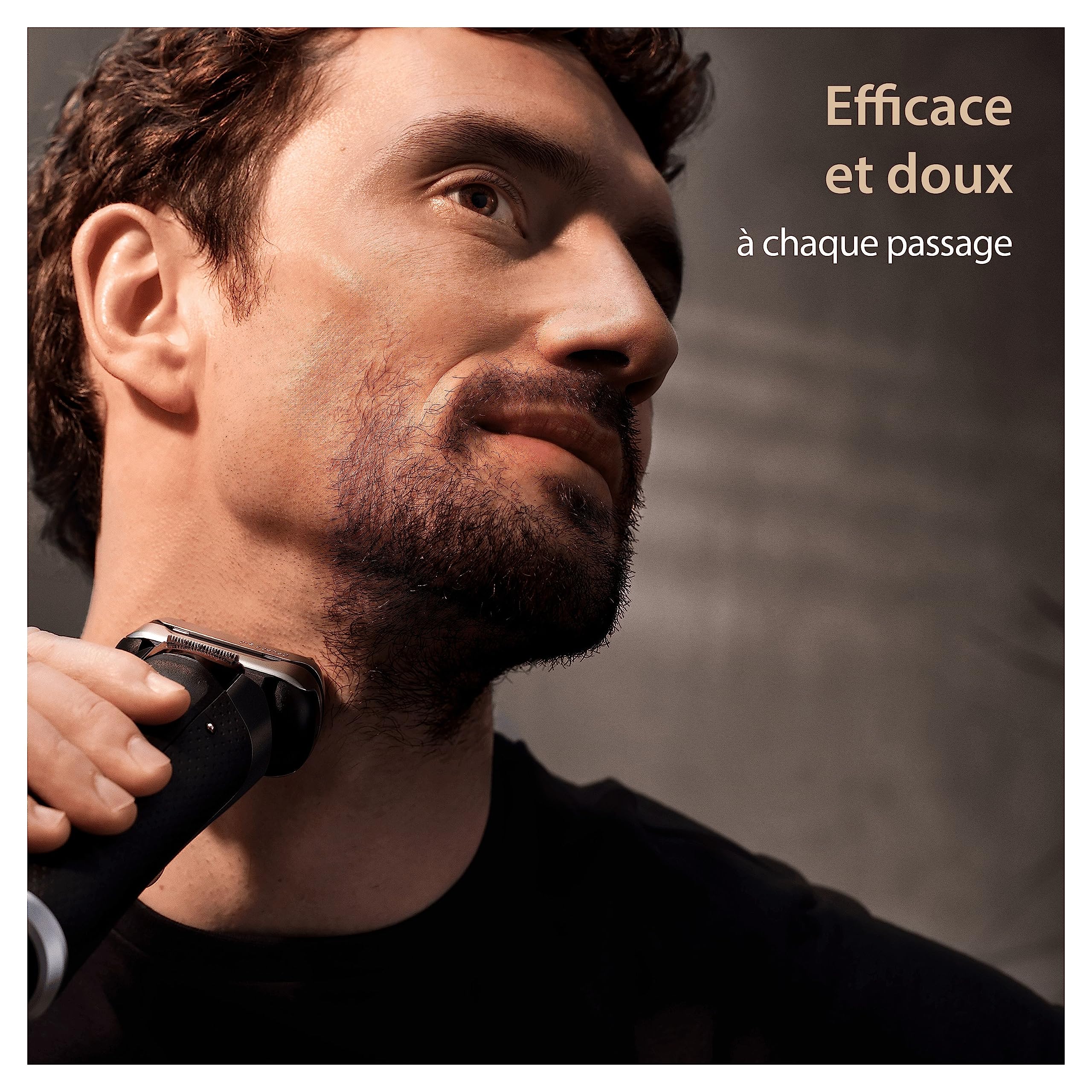 Braun Rasoir Electrique Pour Homme Series 9 PRO+ 9510s, Étanche, 5 Eléments De Rasage Pour Entretenir La Barbe, Tondeuse De Précision Pro Trimmer Intégrée, 60 Min D'autonomie, Noir