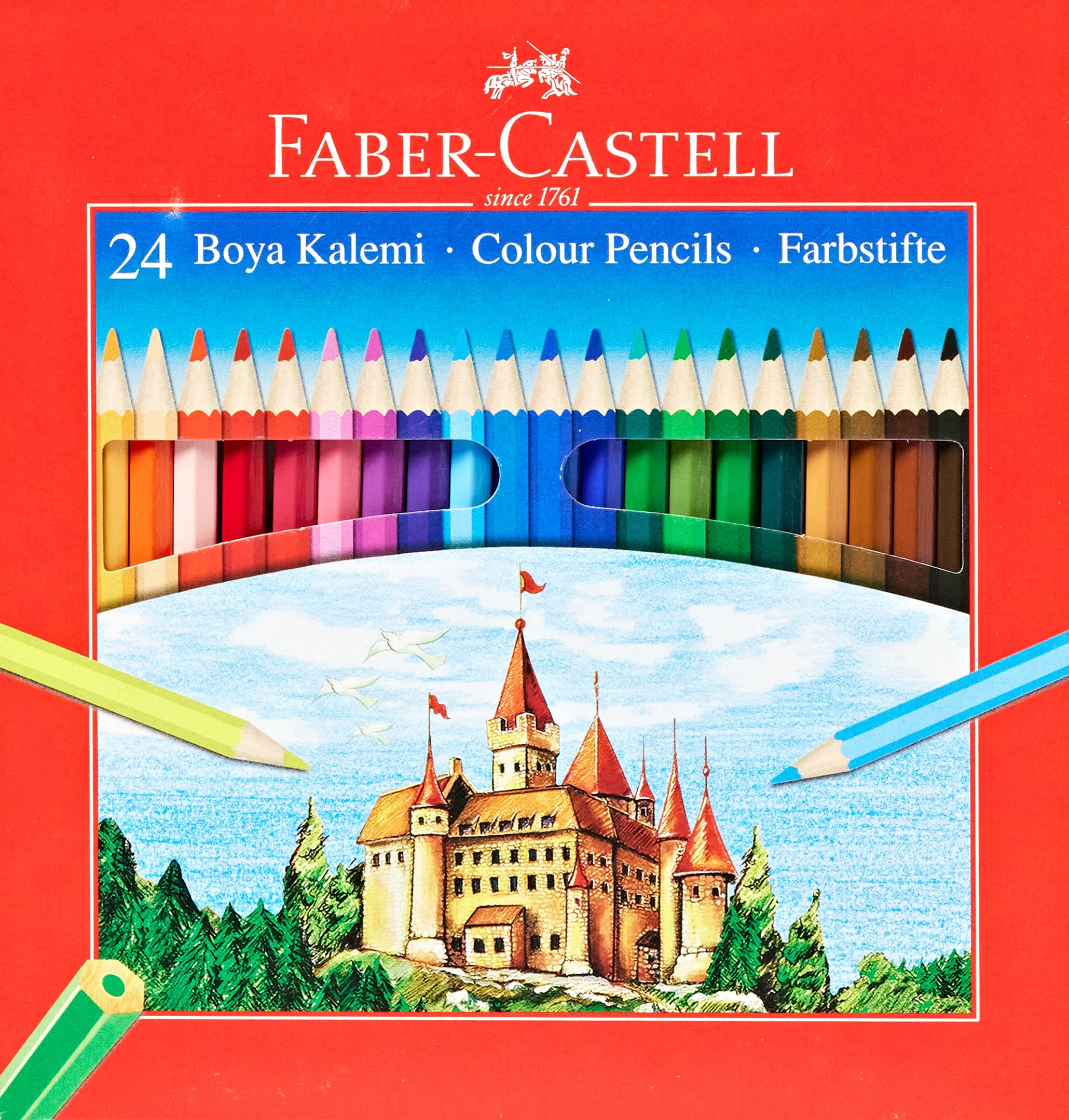 Faber-Castell Kolorowy ołówek, 24 kolory