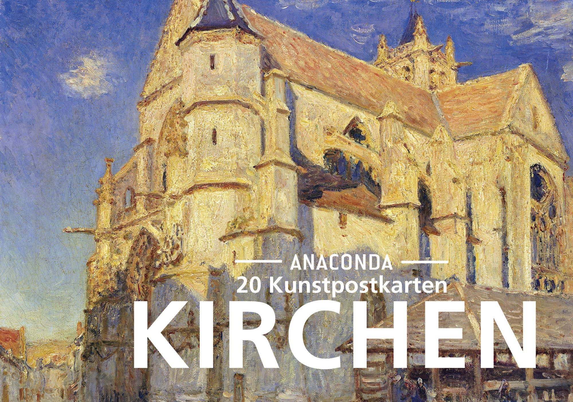 Postkarten-Set Kirchen: 20 Kunstpostkarten aus hochwertigem Karton. ca. € 0,25 pro Karte