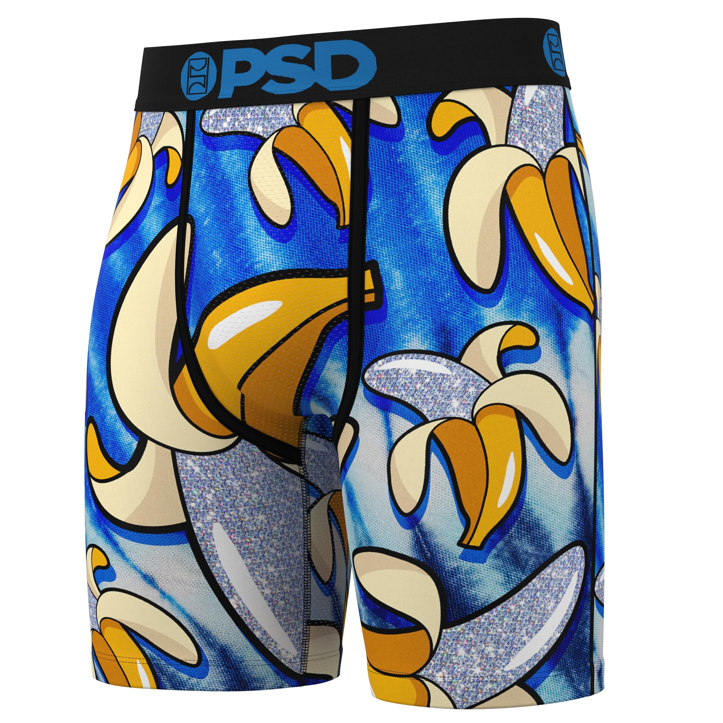 PSD Men's Blingnana Boxer Briefs, Multi, M, Blingnana, M