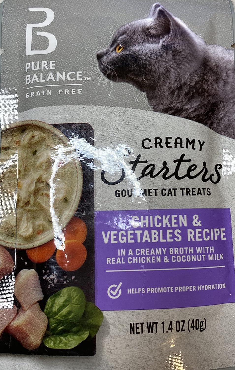 Pure Balance Creamy Starters Gourmet Cat Treats Grain Free