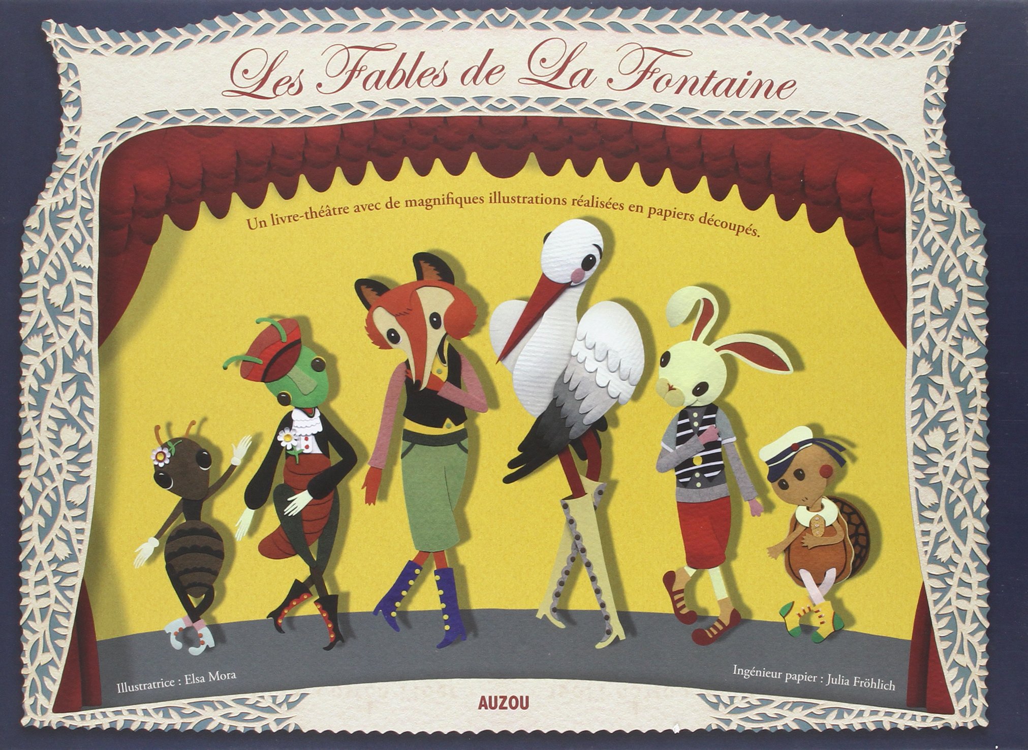 LES FABLES DE LA FONTAINE - EDITION LIMITEE (COLL. PAPIERS DECOUPES)