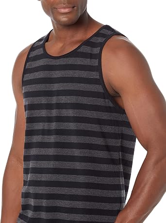 Amazon Essentials Men's Regular-Fit Sleeveless Tank Top, 100% Cotton
