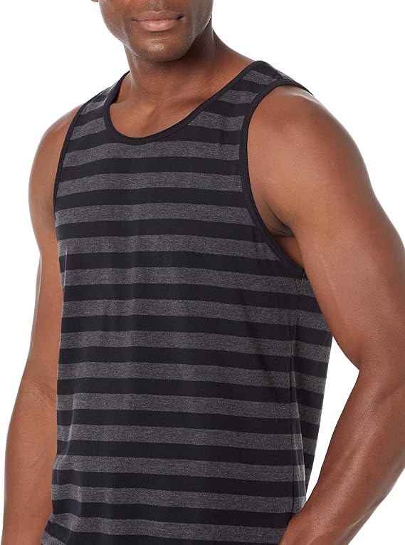 Amazon Essentials Men's Regular-Fit Sleeveless Tank Top, 100% Cotton