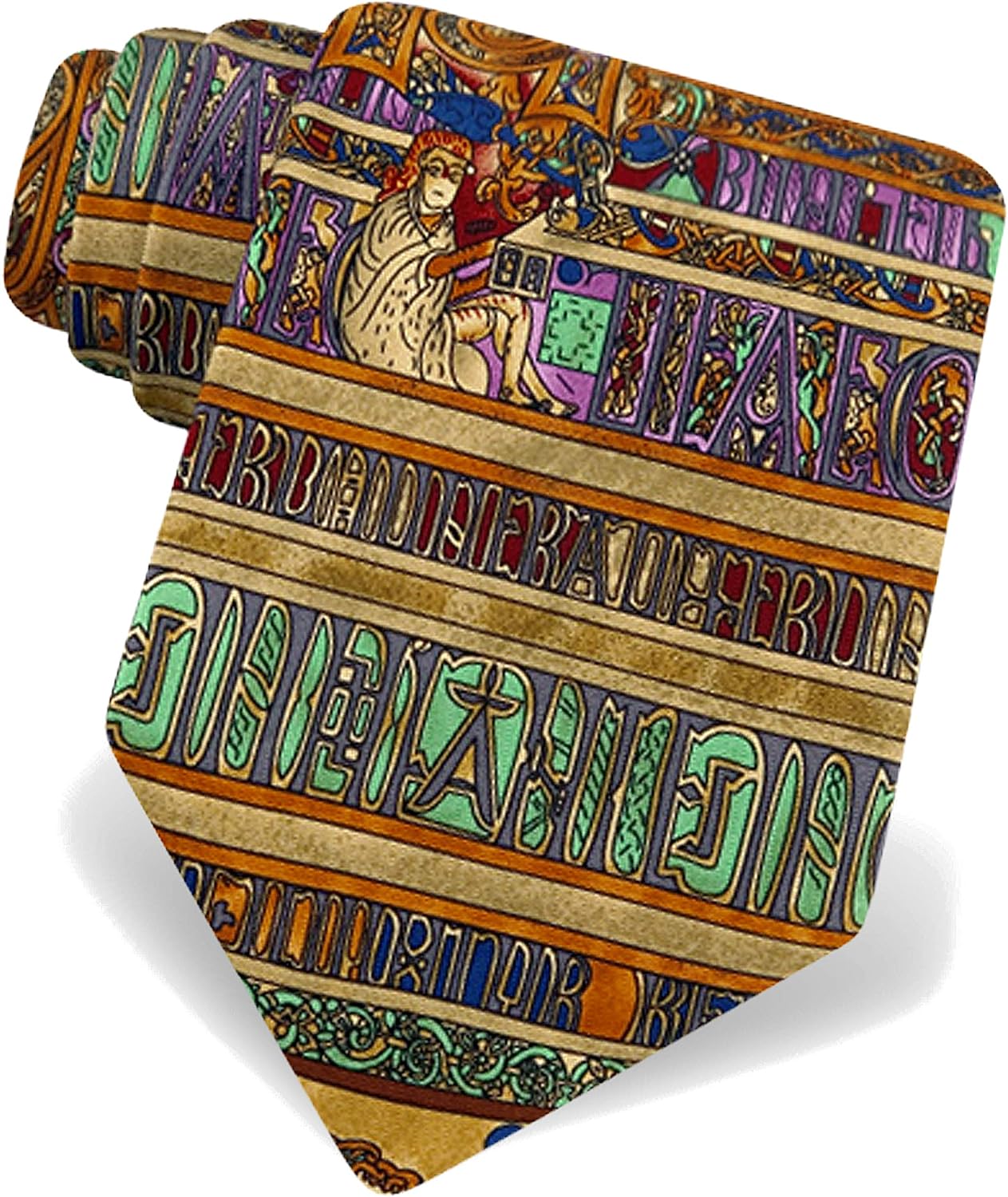100% Silk Book of Kells Necktie Tie Neckwear