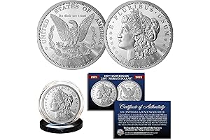 100th Anniversary of The Final Morgan Silver Dollar 1 OZ 39mm Tribute...