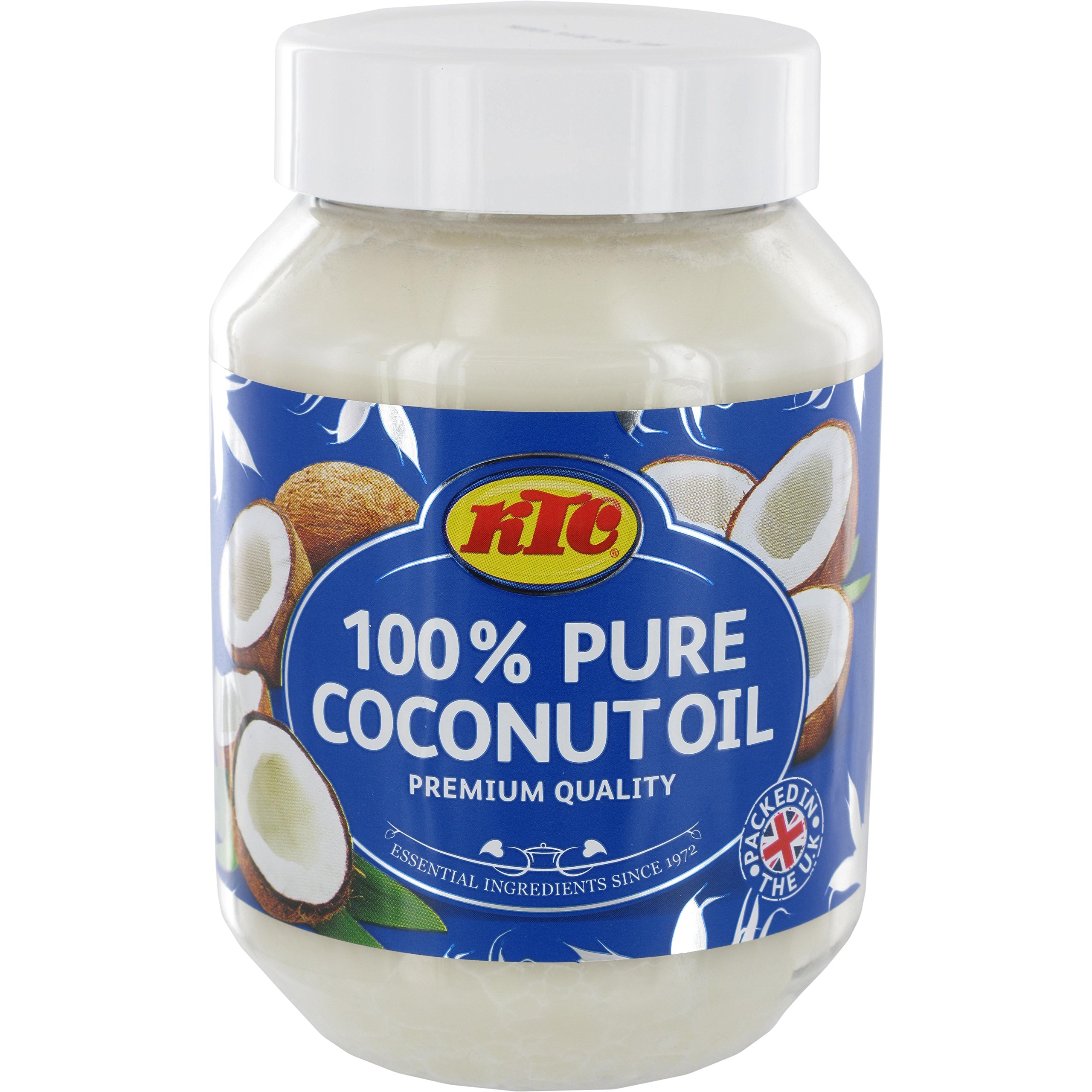 KTC 100% Reines Kokosöl 500ml 12er-Pack mit Holzpüppchen
