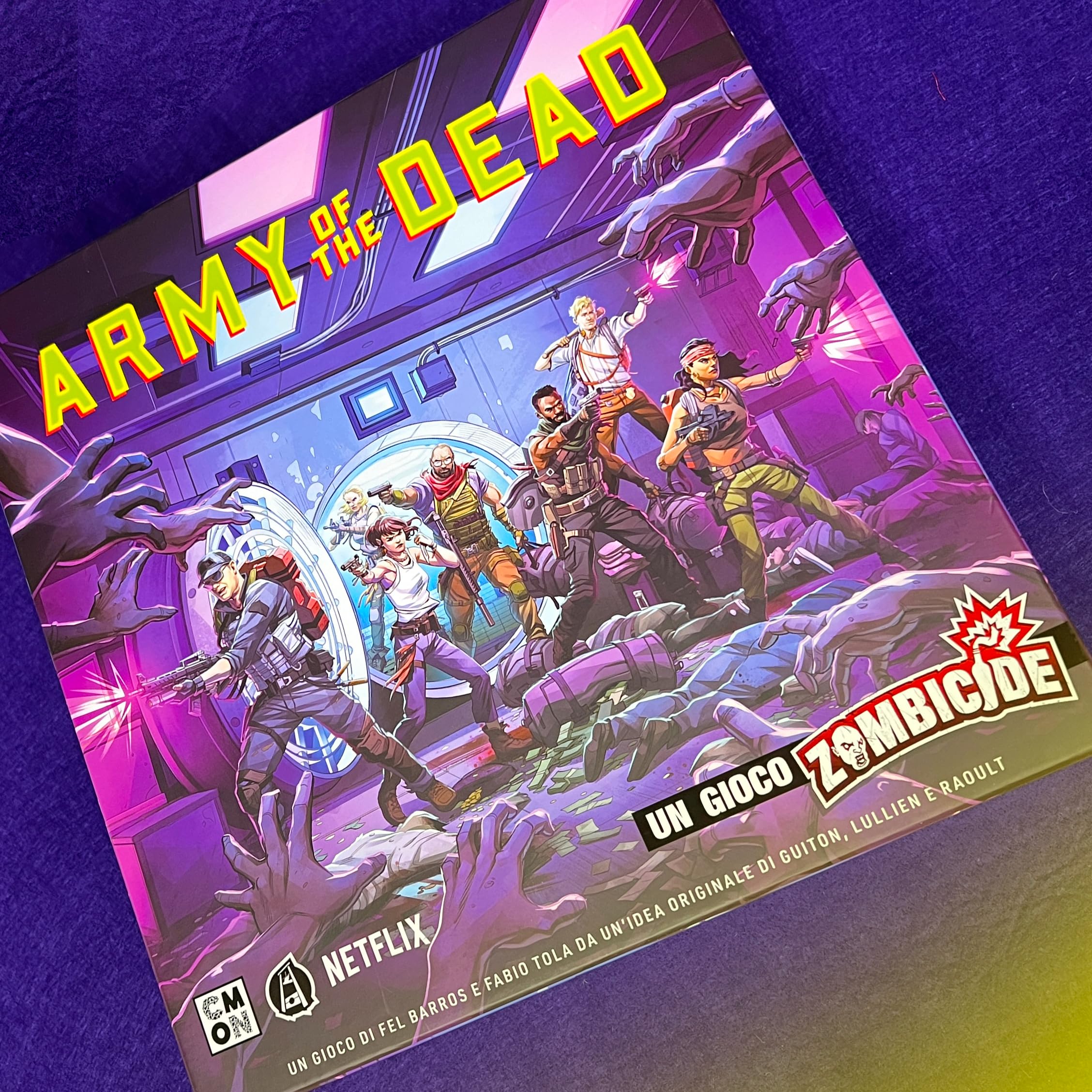 Asmodee: Zombicide Army of the Dead, Gioco da Tavolo, 14+ Anni, 1-6 Giocatori, Edizione in Italiano