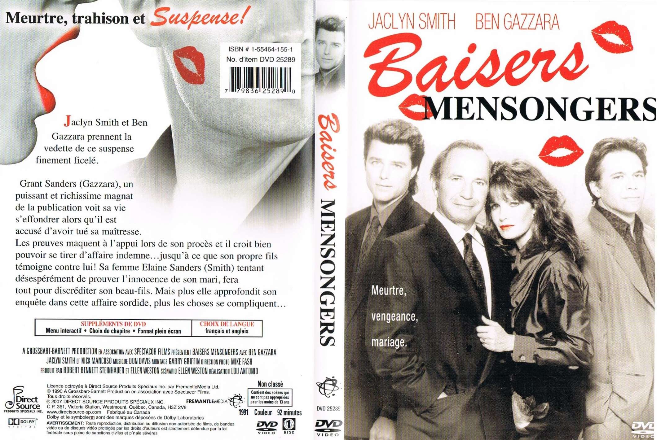Baisers Mensongers (English & French Language Tracks) [DVD]
