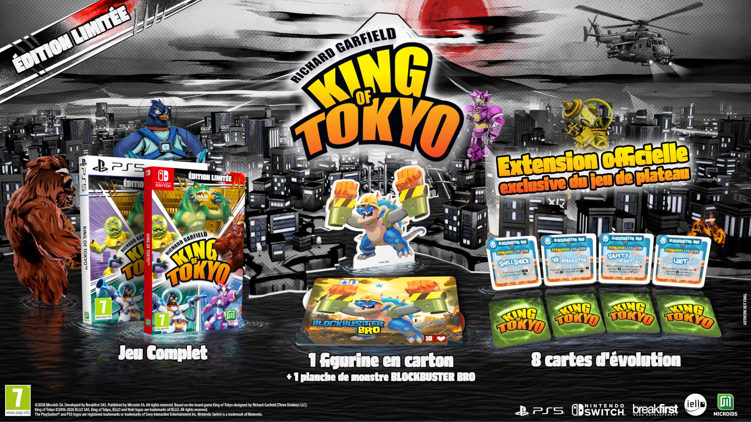 King of Tokyo - Edizione limitata - Gioco per Nintendo Switch