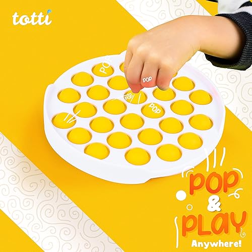 Miniatura 8 de TOTTI - Juguete para ansiedad, juguete sensorial grande con satisfacción al reventar burbujas, para el alivio del estrés y la ansiedad, regalo para