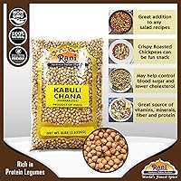 Vista 9 de Rani Garbanzos (Kabuli Chana) 1.81kg (64oz / 4lbs) a granel ~ Completamente naturales Veganos Sin gluten Sin transgénicos Kosher De origen