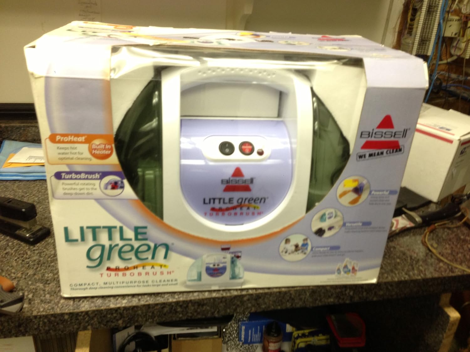 Bissell 1425B Little Green Proheat Turbo Carpet Cleaner Amazon.ca Home