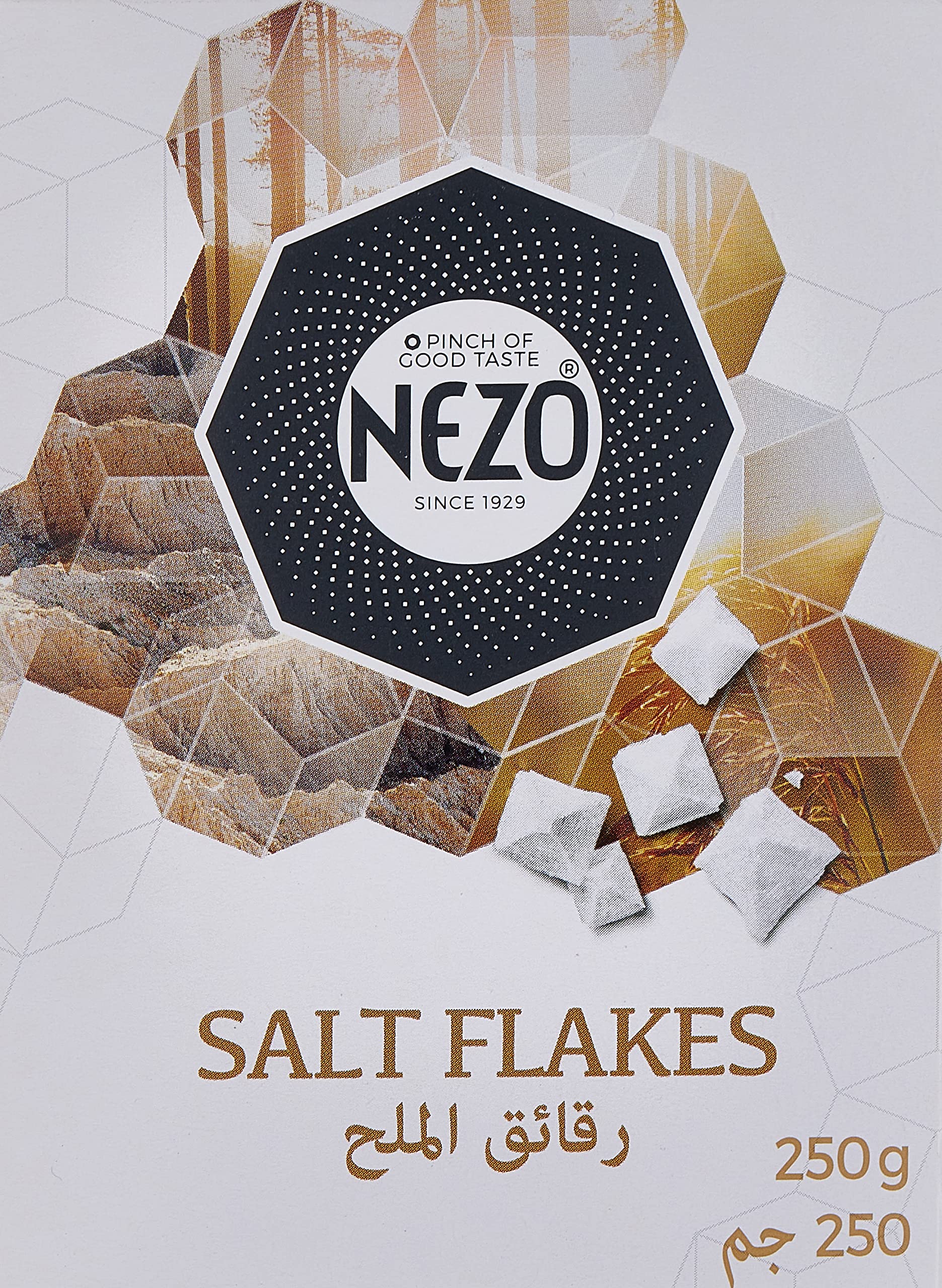 NEZO Salt Flakes Coarse 250Gms
