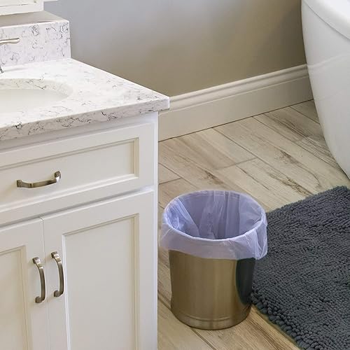 Miniatura 4 de Color Scents - Bolsas de basura pequeñas para residuos ligeros, lazo giratorio - Bolsas de basura de 4 galones, 480 unidades - Bolsa de basura para