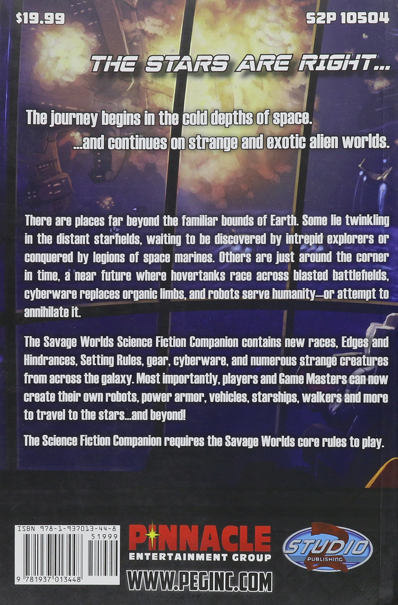 Science Fiction Companion (Savage Worlds, S2P10504)