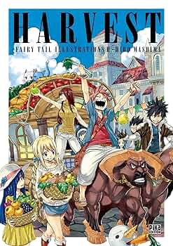 その他 HARVEST Fairy Tail Illustrations 2 Hiro Mashima Art book Fantasia Harvest Fairy Tail