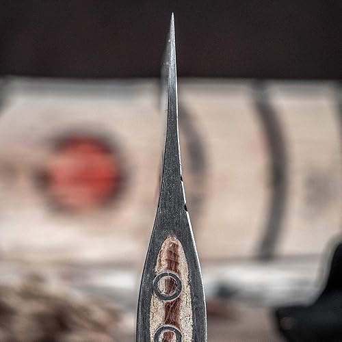 Miniatura 4 de The Corporal (2ª Generación): Hacha de lanzamiento de competencia premium de World Axe Throwing League con funda de nailon para lanzar hacha y mango