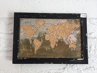 Entrenched world map