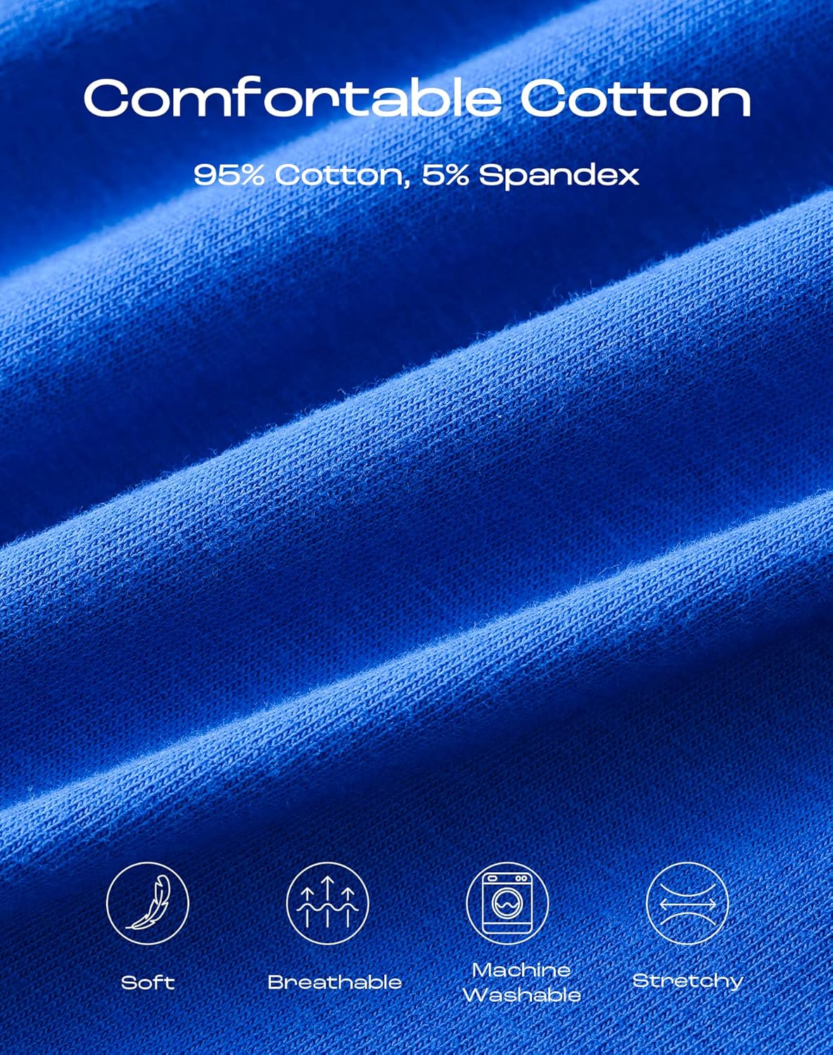 INNERSY Women's 4" Inseam Boxers Briefs Cotton Boyshorts Underwear Ladies Panties 3-Pack - Image 6