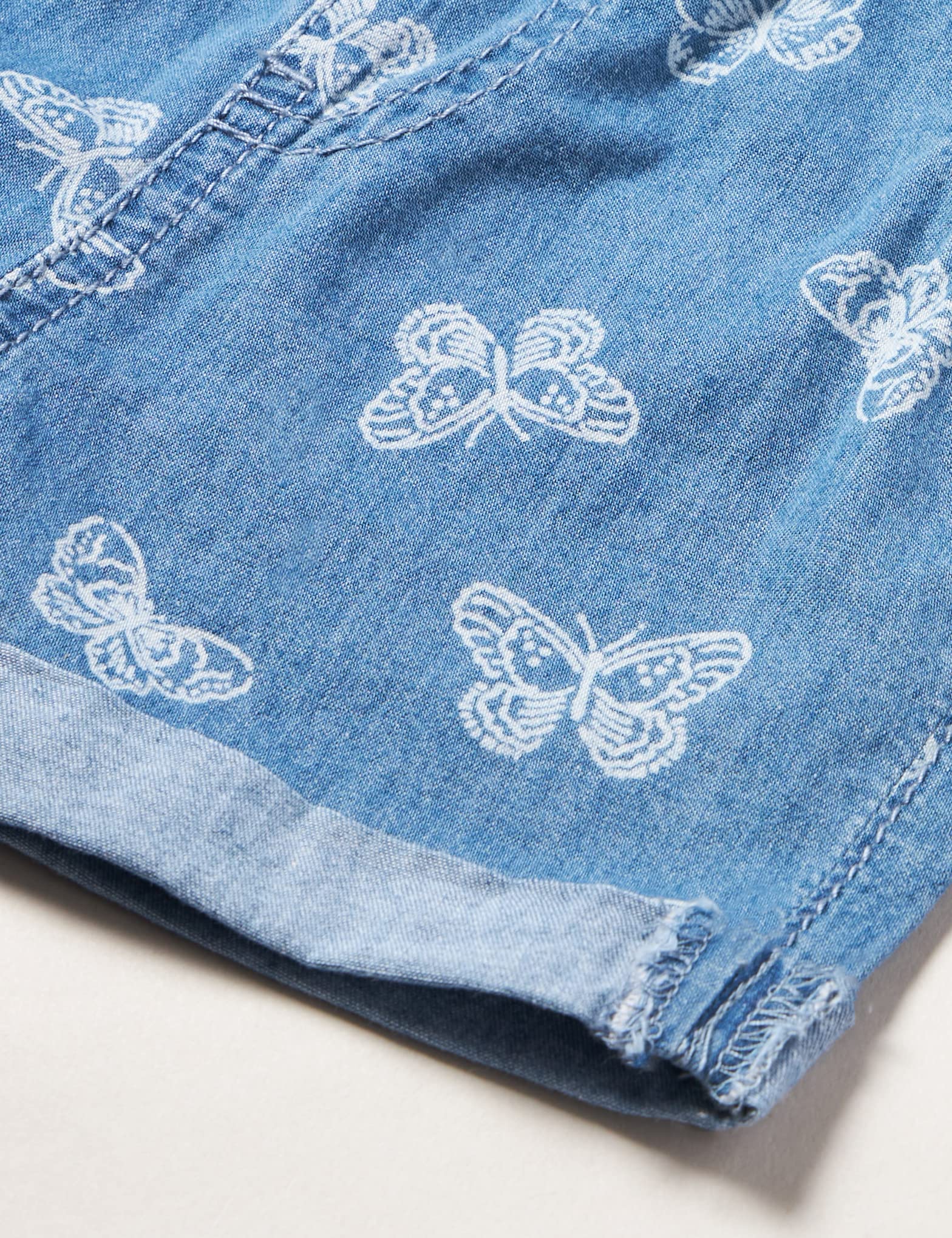 Levi's Lvg baby denim scrunchie short Bebé-Niñas