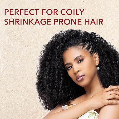 Miniatura 6 de Creme of Nature, Champú desenredante y antideslizante de doble función, mezcla de mantequilla, aceite de argán, aceite de linaza, fórmula