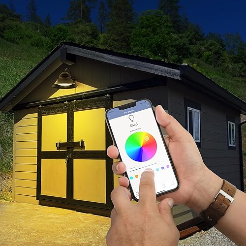 Miniatura 10 de Feit Electric PAR38RGBWCAAG Equiv de 90 vatios, solo WiFi de 2.4 GHz, no requiere concentrador, cambio de color y sintonizable, blanco