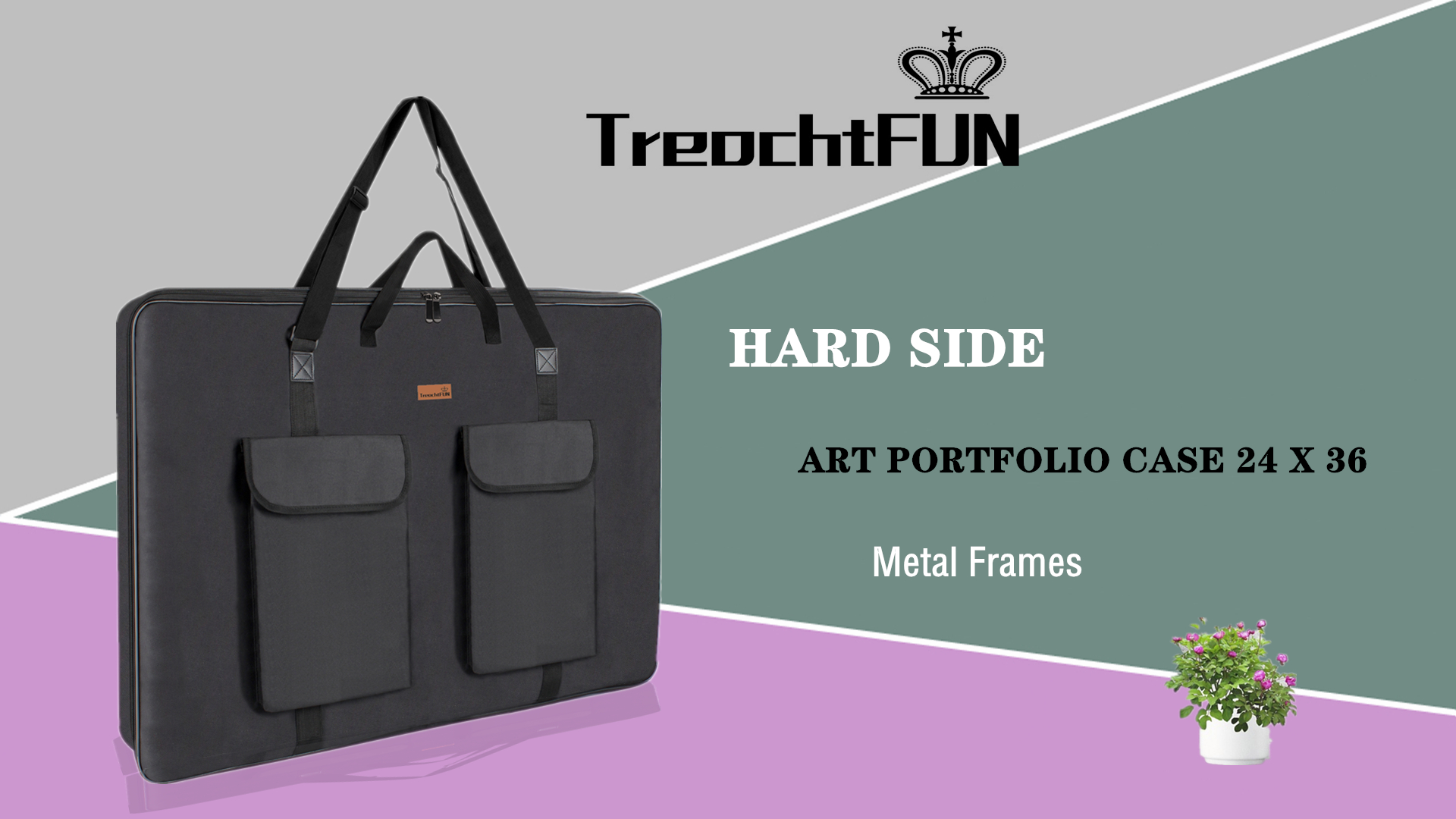 Amazon.com: TreochtFUN Hard Side Art Portfolio Bag 24 X 36
