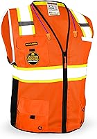 Vista 10 de KwikSafety - Chaleco de Seguridad BIG KAHUNA Edición Base y Edición Limitada Chaleco Reflectante Clase 2 ANSI OSHA para Hombre