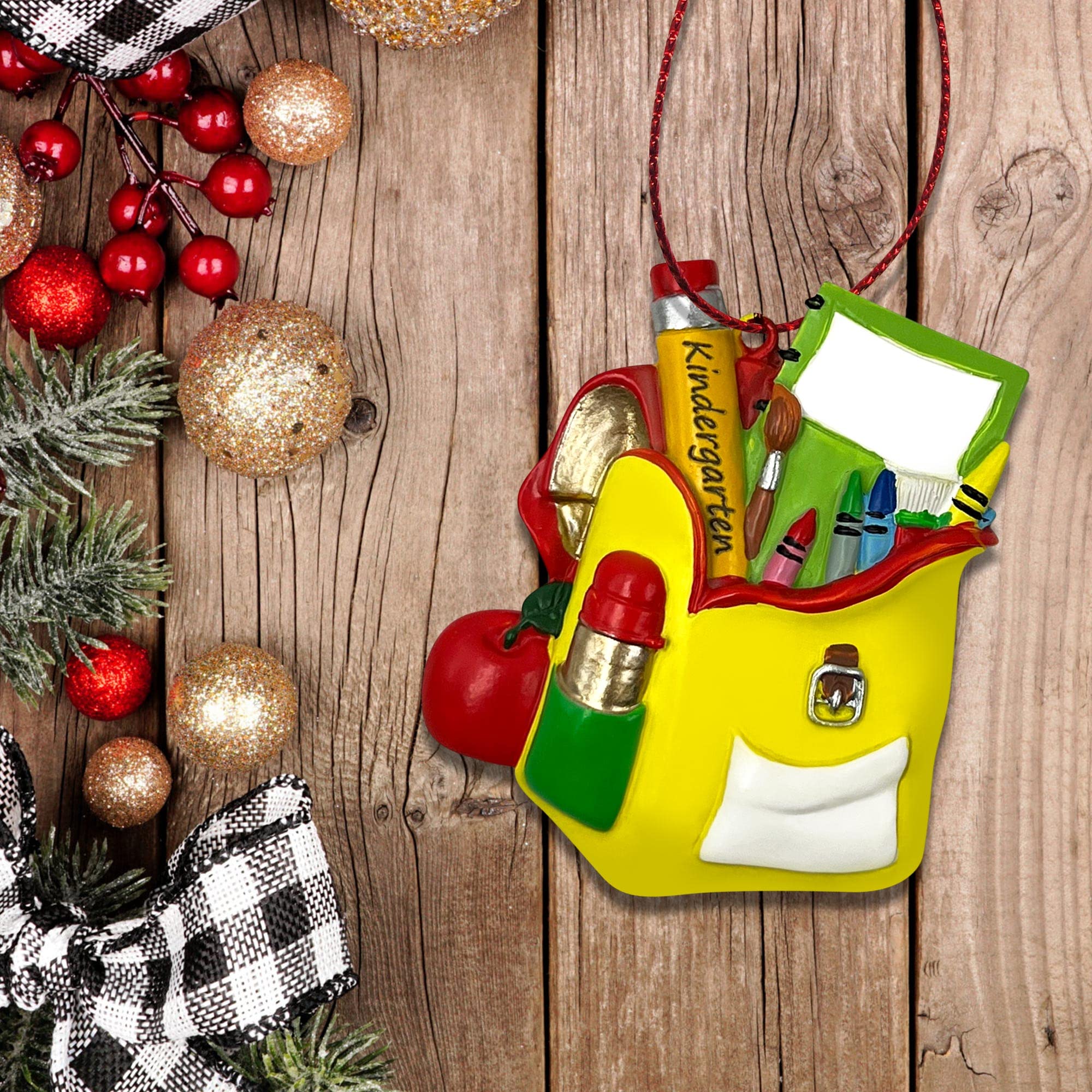Adorno Navideño Personalizado Para Jardín De Infantes | Regalo Único