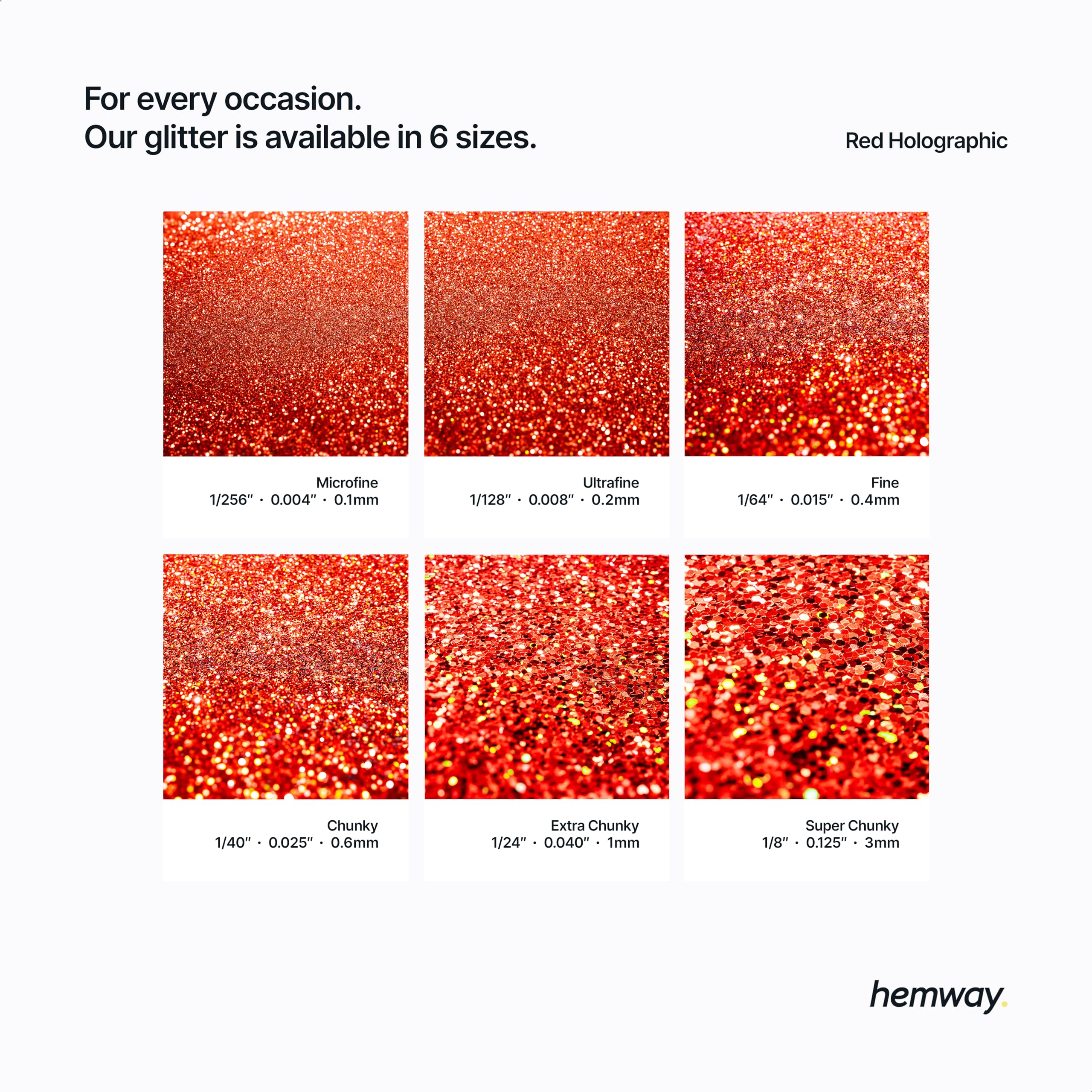 Hemway Craft Glitter 100g / 3.5oz Glitter Flakes For Arts Crafts Tumblers Resin Epoxy Scrapbook Glass Schools Paper Halloween Decorations - Extra - View #6