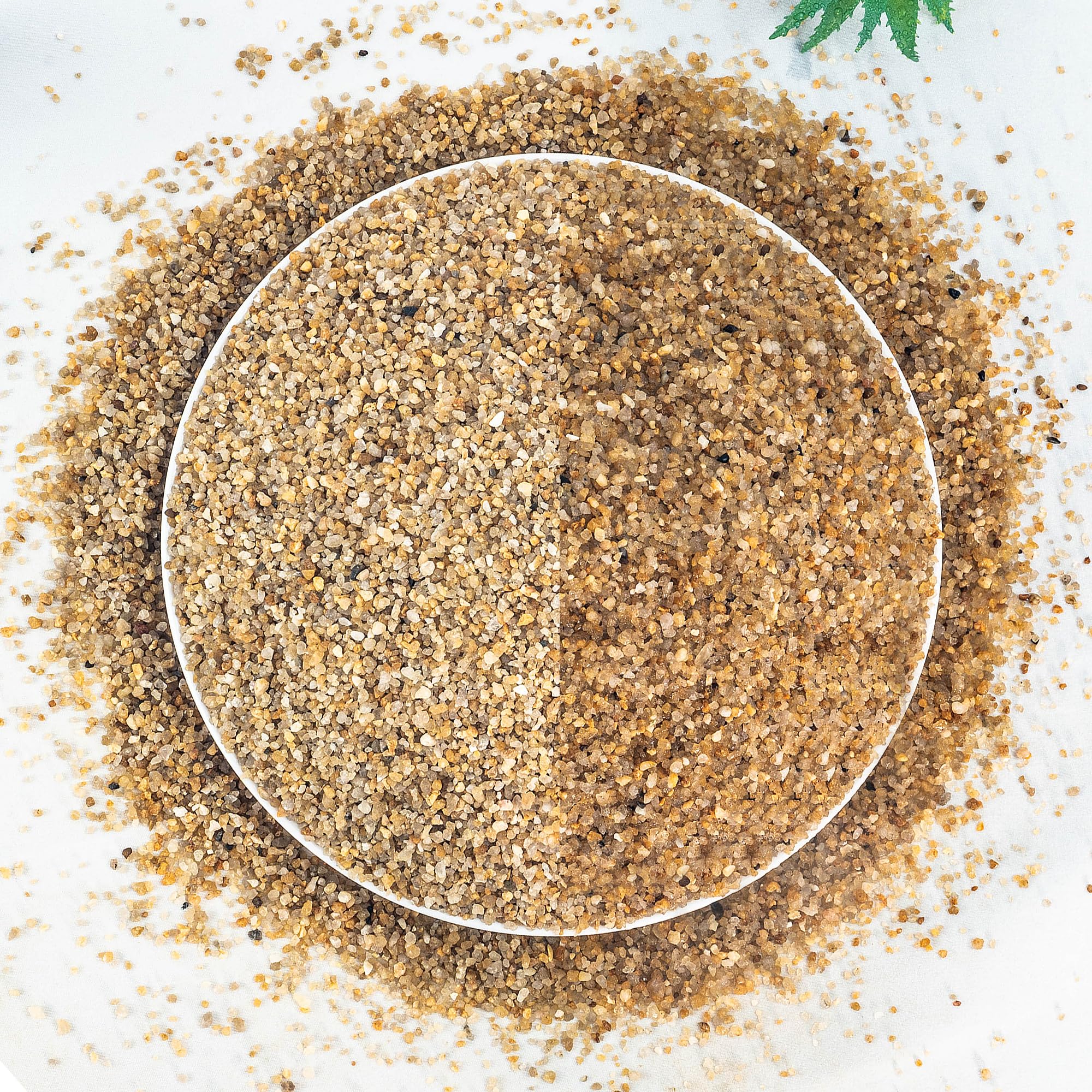 VINICS 2 lbs Aquarium Gravel, 1-2mm Fish Tank Gravel, Premium Gravel and Substrate for Aquariums, Fish Tanks and Terrariums