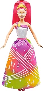 Barbie DPP90-Barbie Principessa Arcobaleno Magico, DPP90