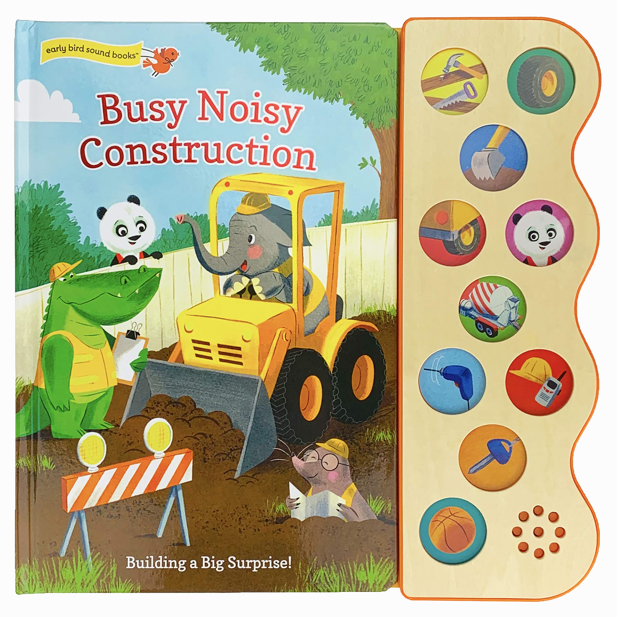 Busy Noisy Construction (Early Bird Sound Books)