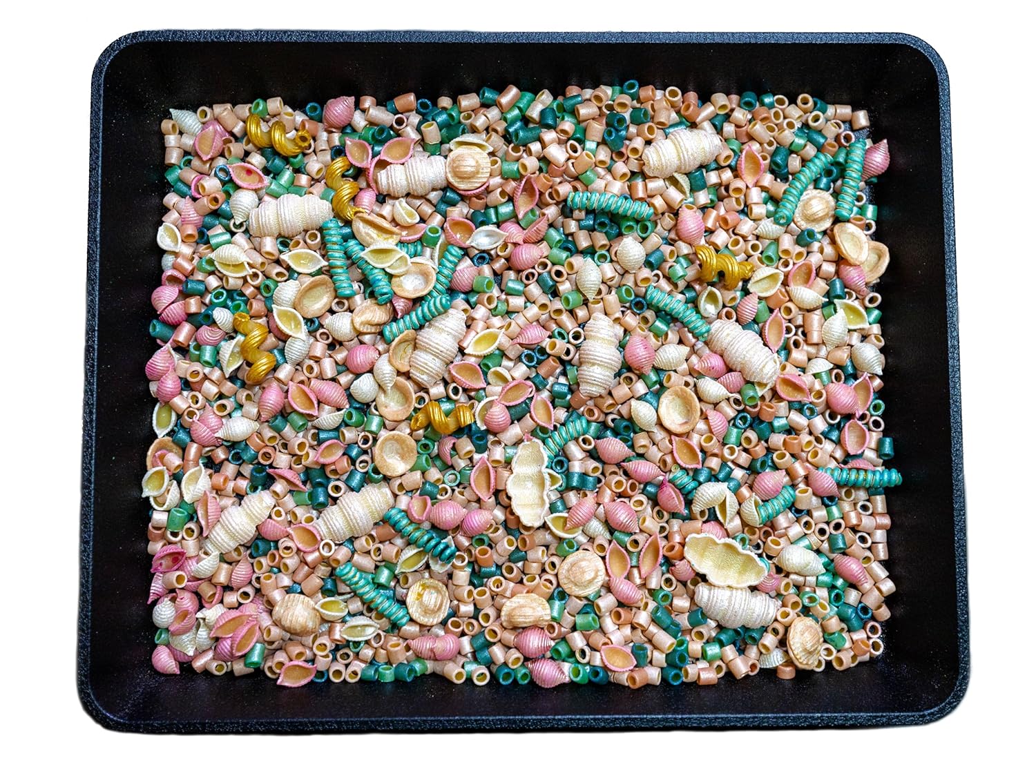 OPEN ENDED TOYS: Ocean Sensory Bin Filler, Sensory Filler, Sensory Pasta, Sensory Table, sensory bin tools, sensory bin toys, Arts and Crafts (10 CUPS)