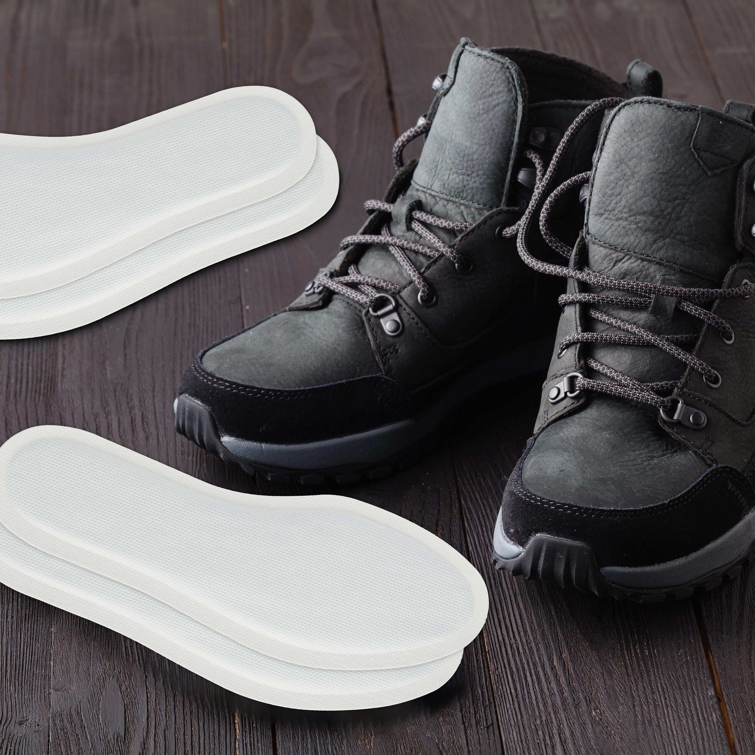 Relaxdays Sohlenwärmer Paar 20 works Size L Heat Insoles for Shoes 8 Hours Feet Air Activated Self Warming White, L - Image 2