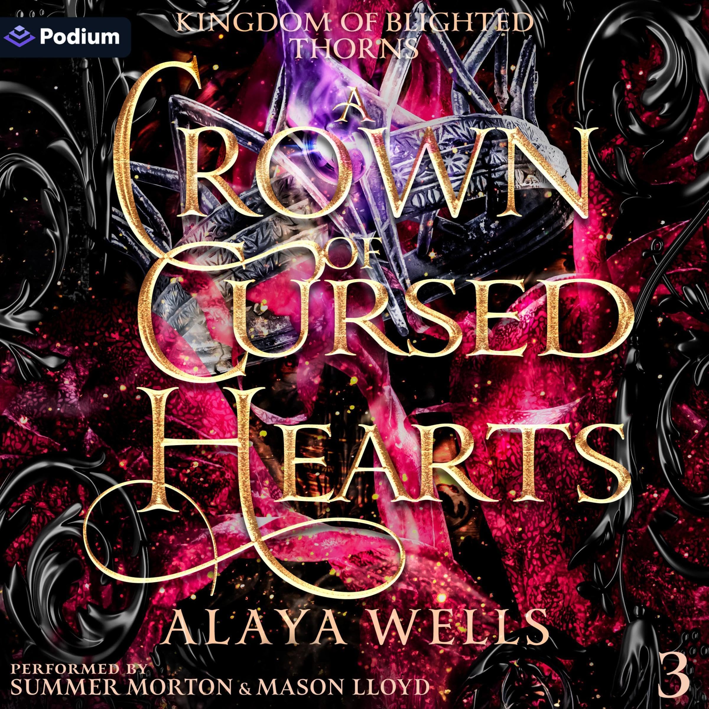 Cover art for A Crown of Cursed Hearts