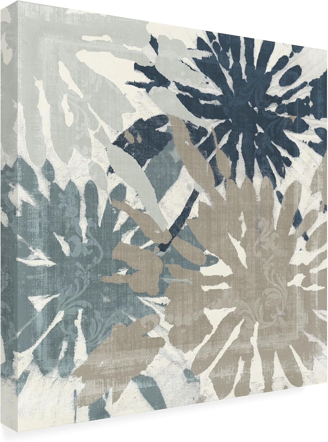 Wrapped Canvas Wall Art - Color Bakery 'Beach Curry IV' Wall Art for Living Room, Bedroom, or Office Décor - 18x18