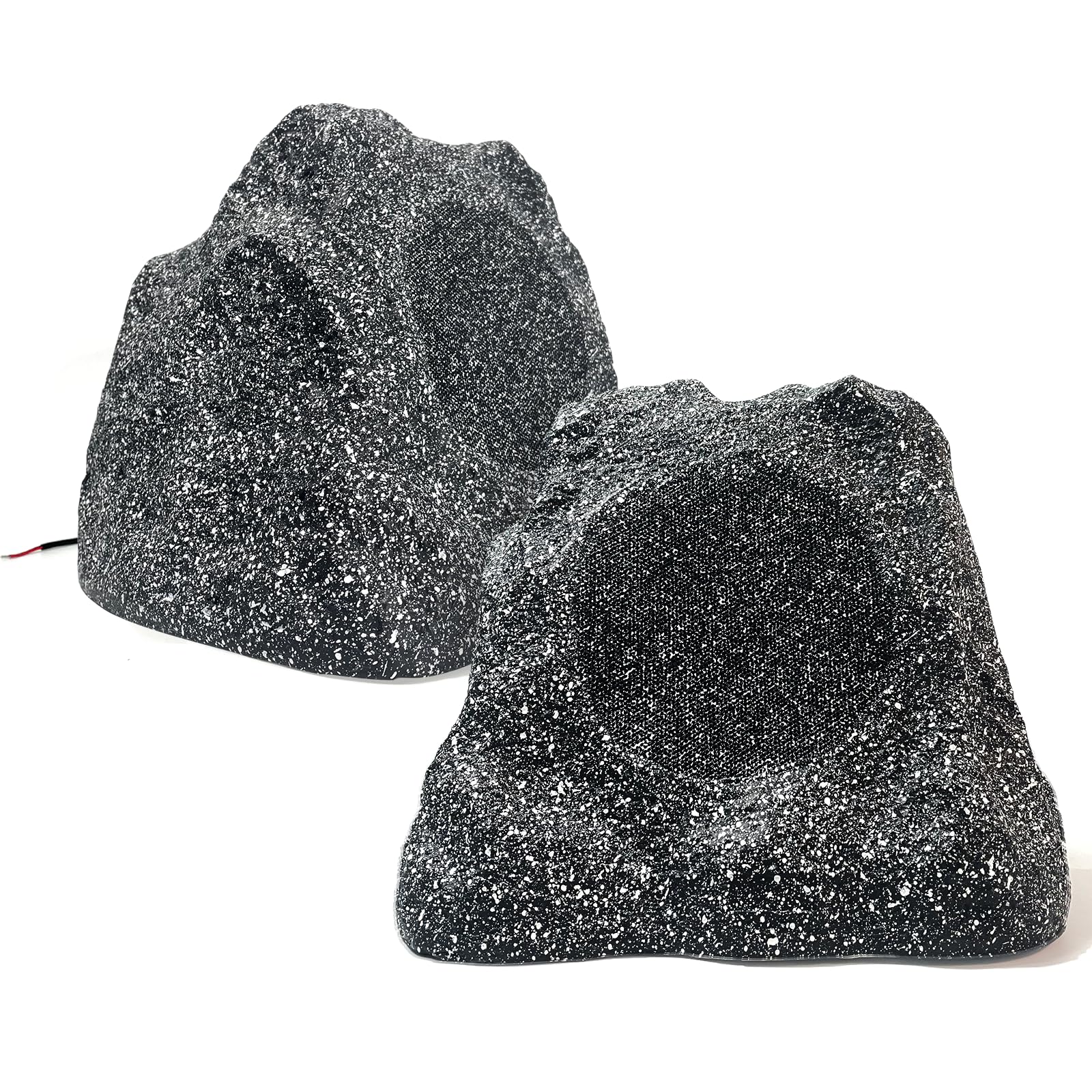 STUDIOFINIX Outdoor Rock Speakers Waterproof, 600 Watt 8 Inch Superior Timbre IPX7 Weatherproof Design for Garden,Patio,Pool,Deck,BBQ (Pair)