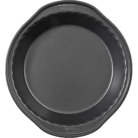 Wilton Perfect Results Nonstick Deep Pie Pan For Unforgettable Baking Delights