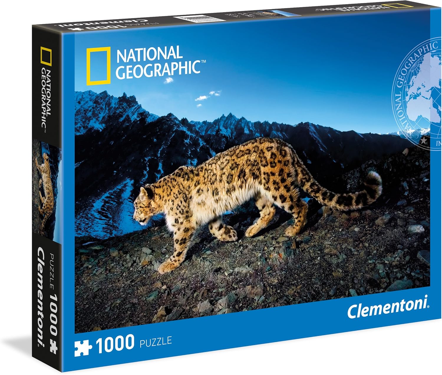 Clementoni 39376.3 "National Geographic Snow Leopard Puzzle (1000-Piece