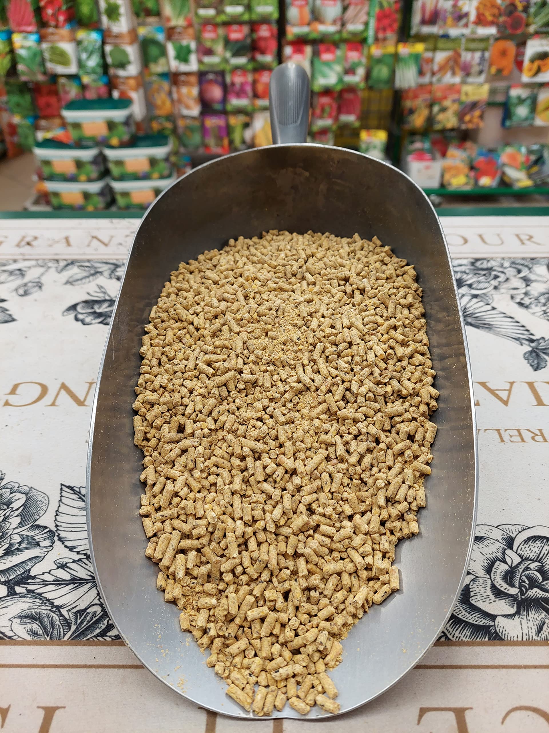 VERONESI 109 Mangime per Uccelli Acquatici 25Kg Pellets Anatre Cigni Germani