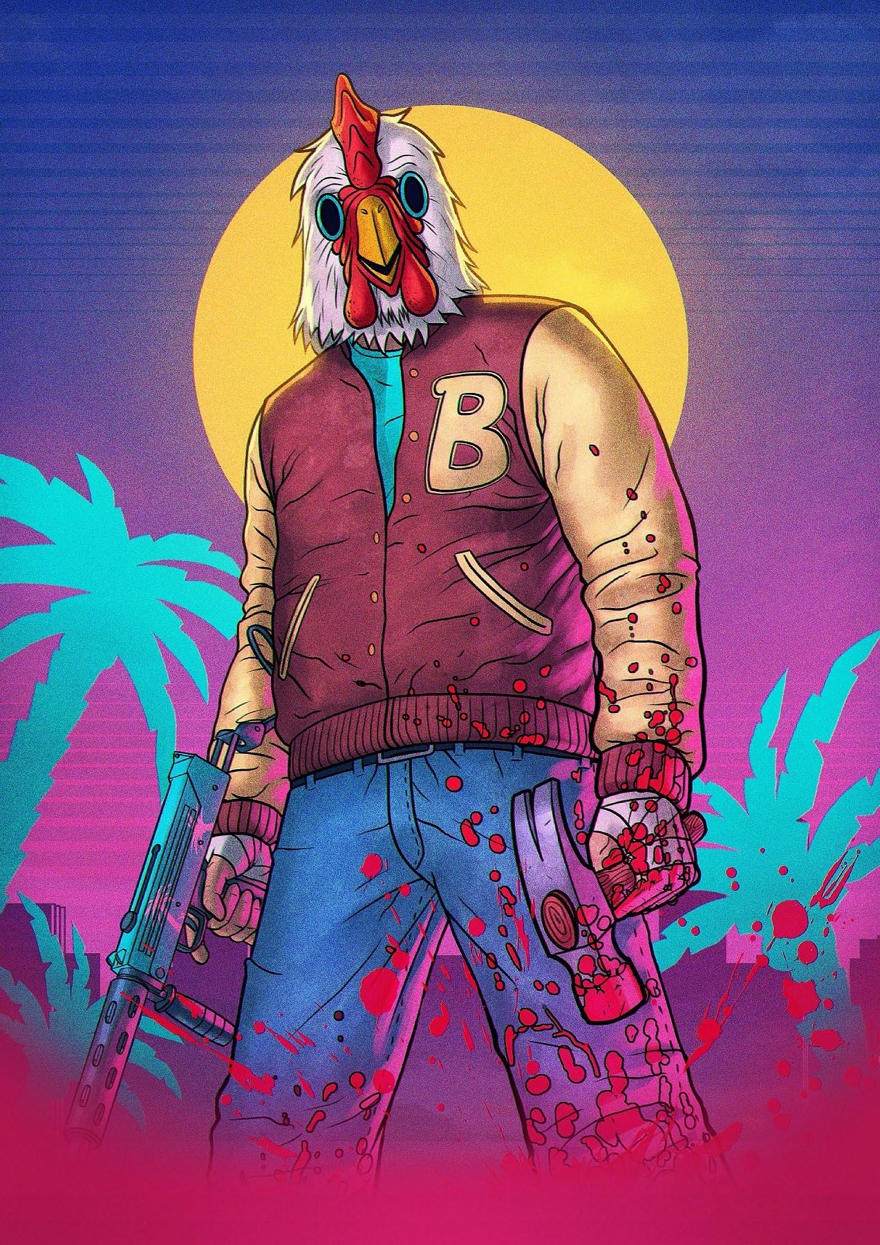 Hotline Miami Poster