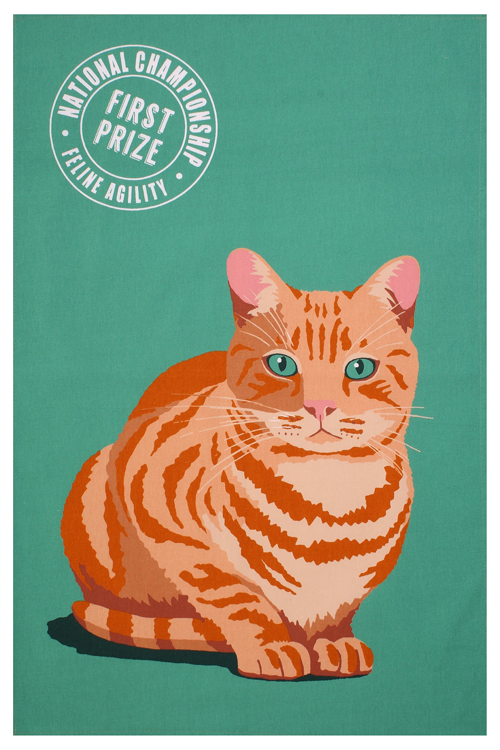 Ulster Weavers 29.1"X18.9" Marmalade Cotton Tea Towel